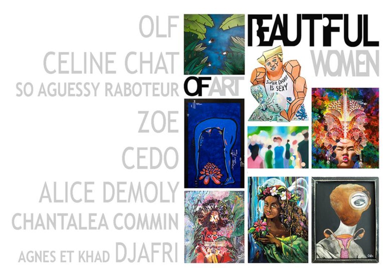 EXPOSITION COLLECTIVE AVEC LES ARTMIES DE ZOÉ L'ARTISTE - GUADELOUPE ANTILLES ARTISTE DE LA LUMIERE